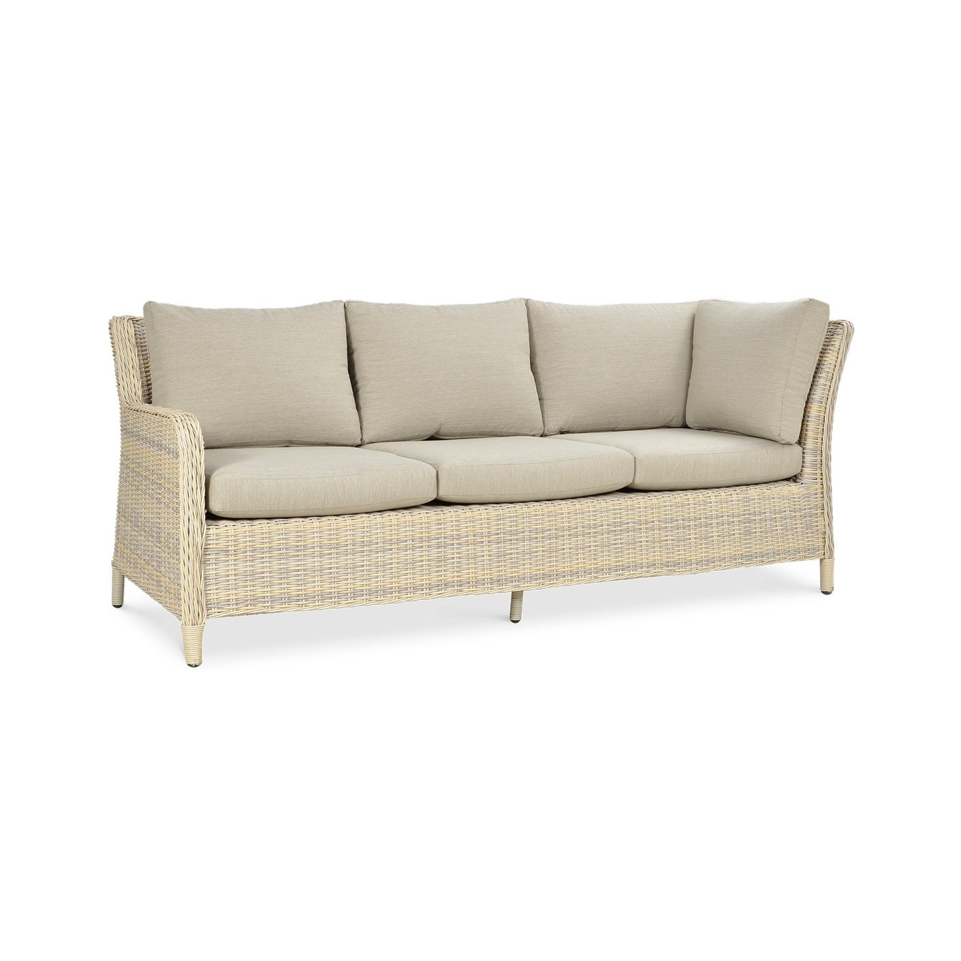 OUTLET 106 Narożnik z technorattanu MARYLAND Beige