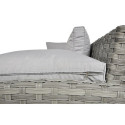 OUTLET 126 Narożnik technorattanowy SANTANA DINING Modern Grey