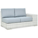 OUTLET 130 Narożnik technorattan AVOCADO White Grey