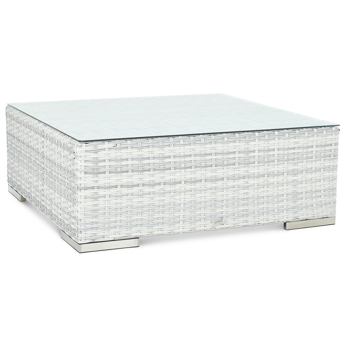 OUTLET 130 Narożnik technorattan AVOCADO White Grey