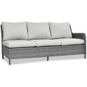 OUTLET 142 Narożnik z technorattanu MARYLAND Dark Grey