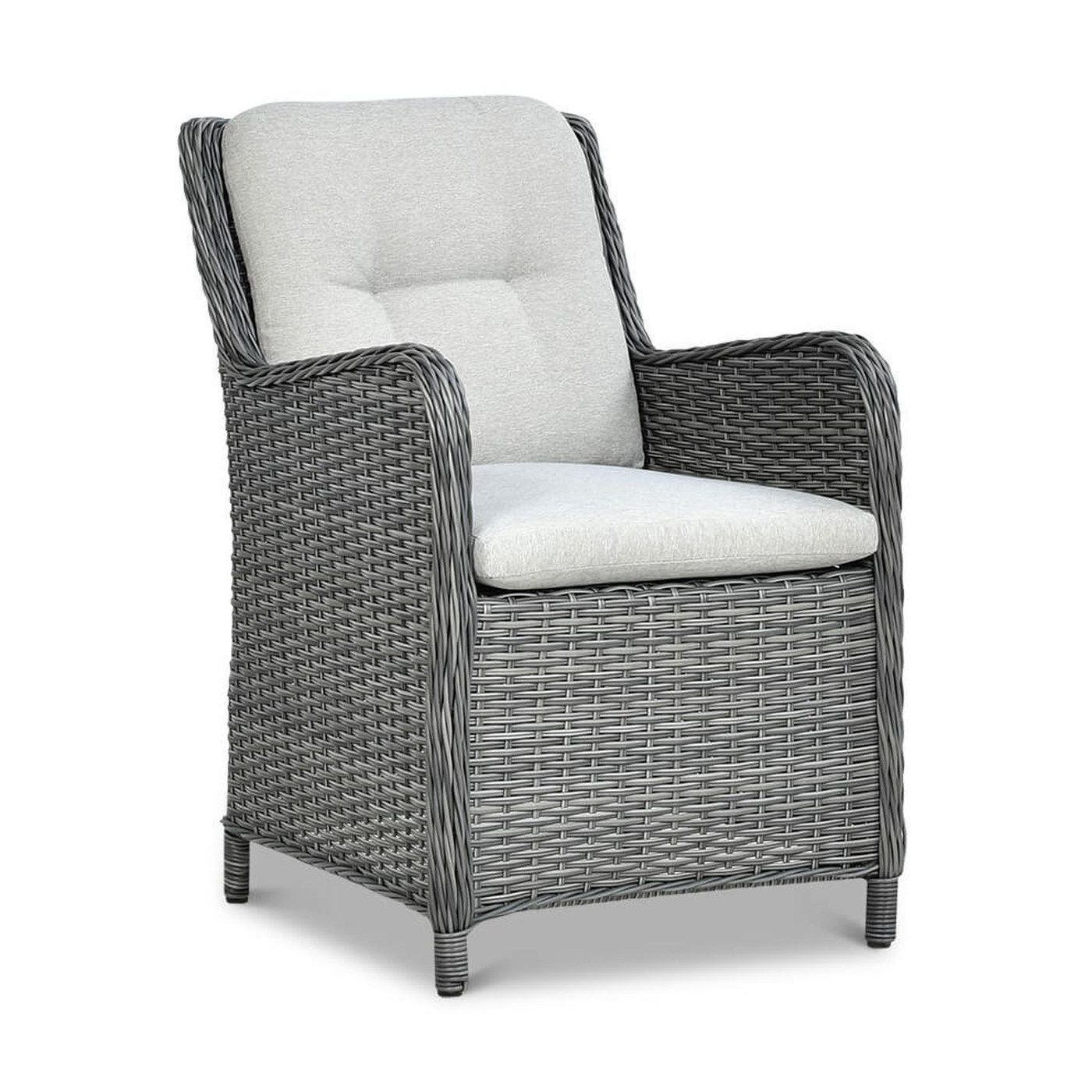 OUTLET 142 Narożnik z technorattanu MARYLAND Dark Grey