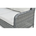 OUTLET 142 Narożnik z technorattanu MARYLAND Dark Grey