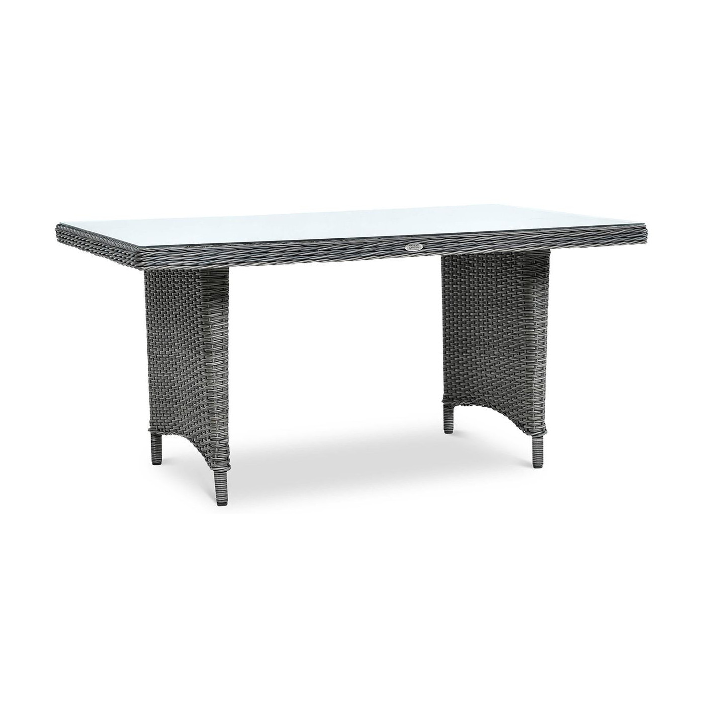 OUTLET 142 Narożnik z technorattanu MARYLAND Dark Grey