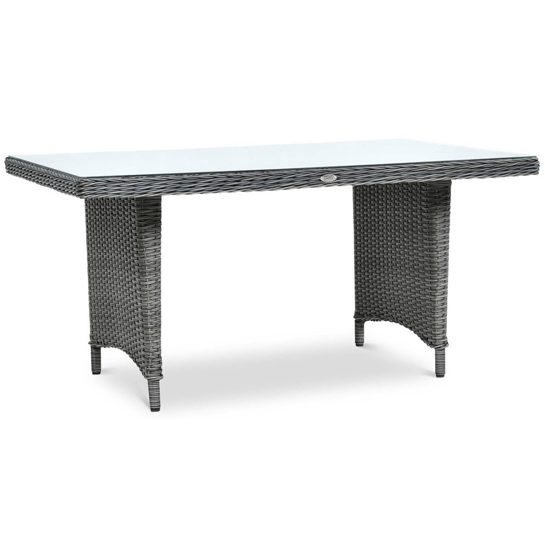 OUTLET 142 Narożnik z technorattanu MARYLAND Dark Grey