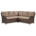 OUTLET 155 Narożnik z technorattanu VENTURA Brown