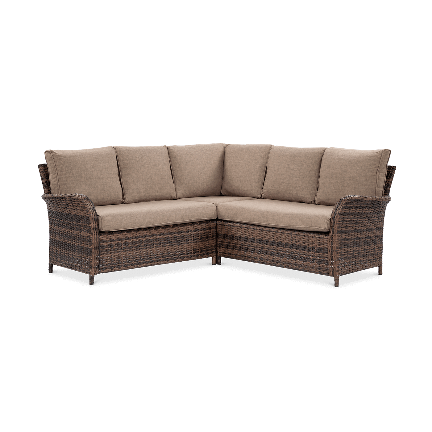 OUTLET 155 Narożnik z technorattanu VENTURA Brown