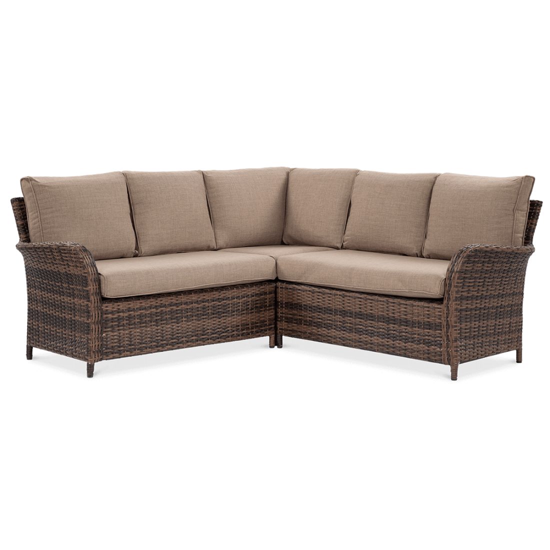 OUTLET 155 Narożnik z technorattanu VENTURA Brown