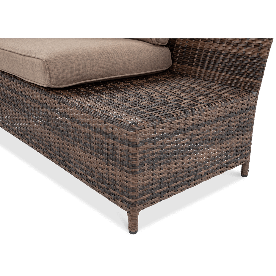 OUTLET 155 Narożnik z technorattanu VENTURA Brown