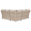 OUTLET 156 Narożnik technorattan VENTURA Beige