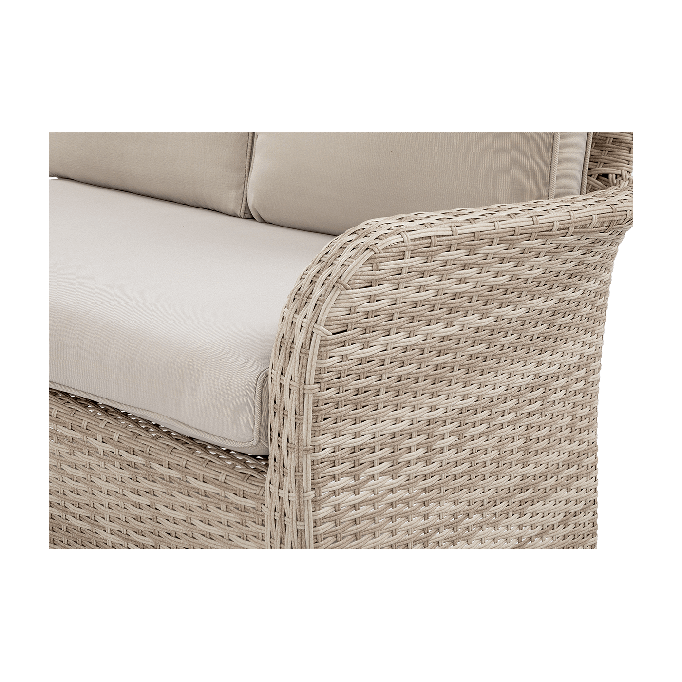 OUTLET 156 Narożnik technorattan VENTURA Beige