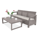 Zestaw balkonowy CORFU LOVE SEAT MAX/LYON Cappuccino