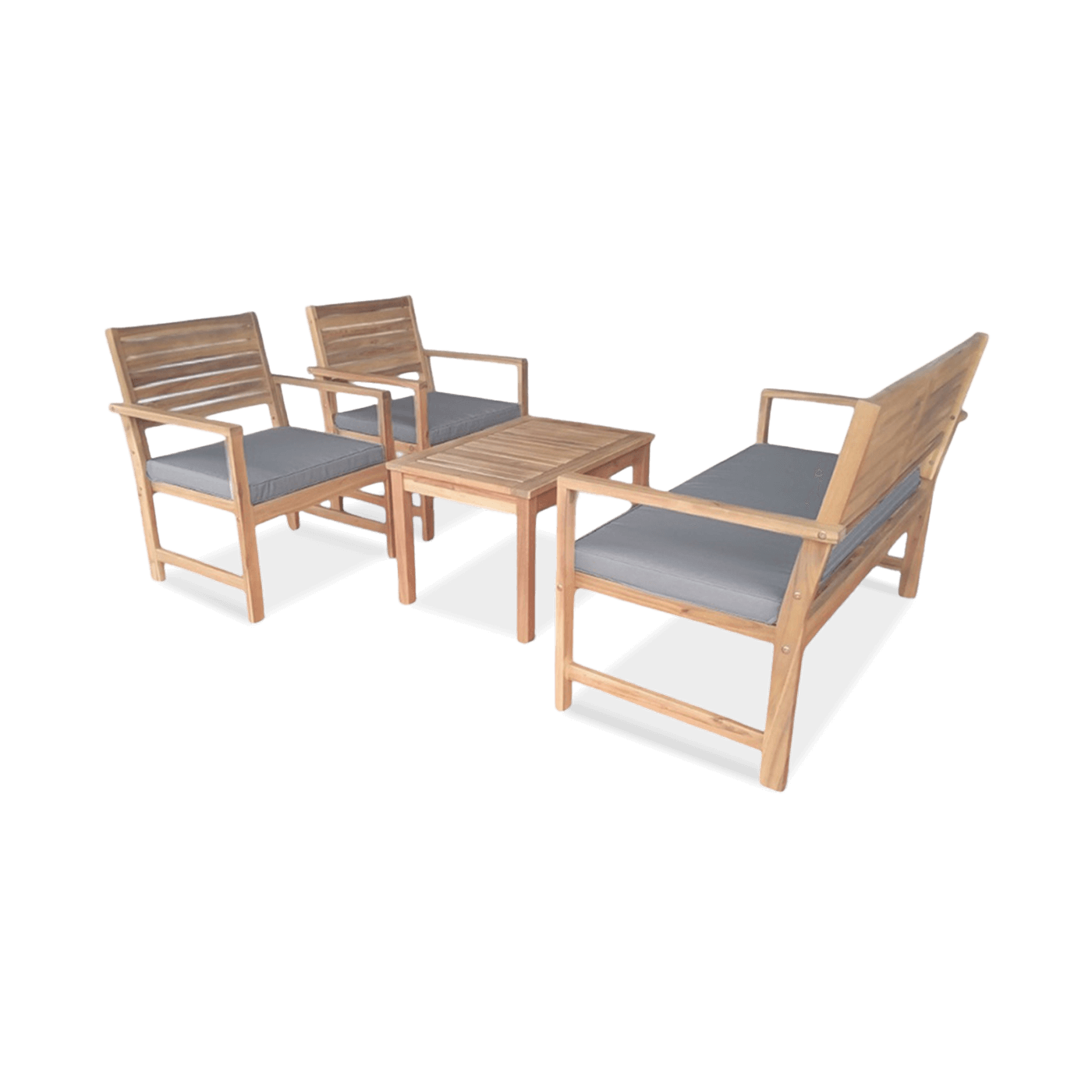 Komplet ogrodowych mebli drewnianych Otto Caffe - Focus Garden