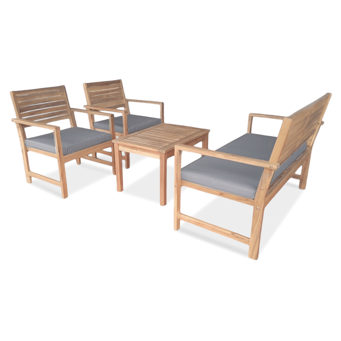 Komplet ogrodowych mebli drewnianych Otto Caffe - Focus Garden