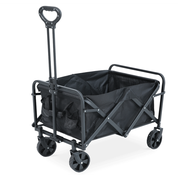 Transportowy wózek składany na kółkach Black - Focus Garden