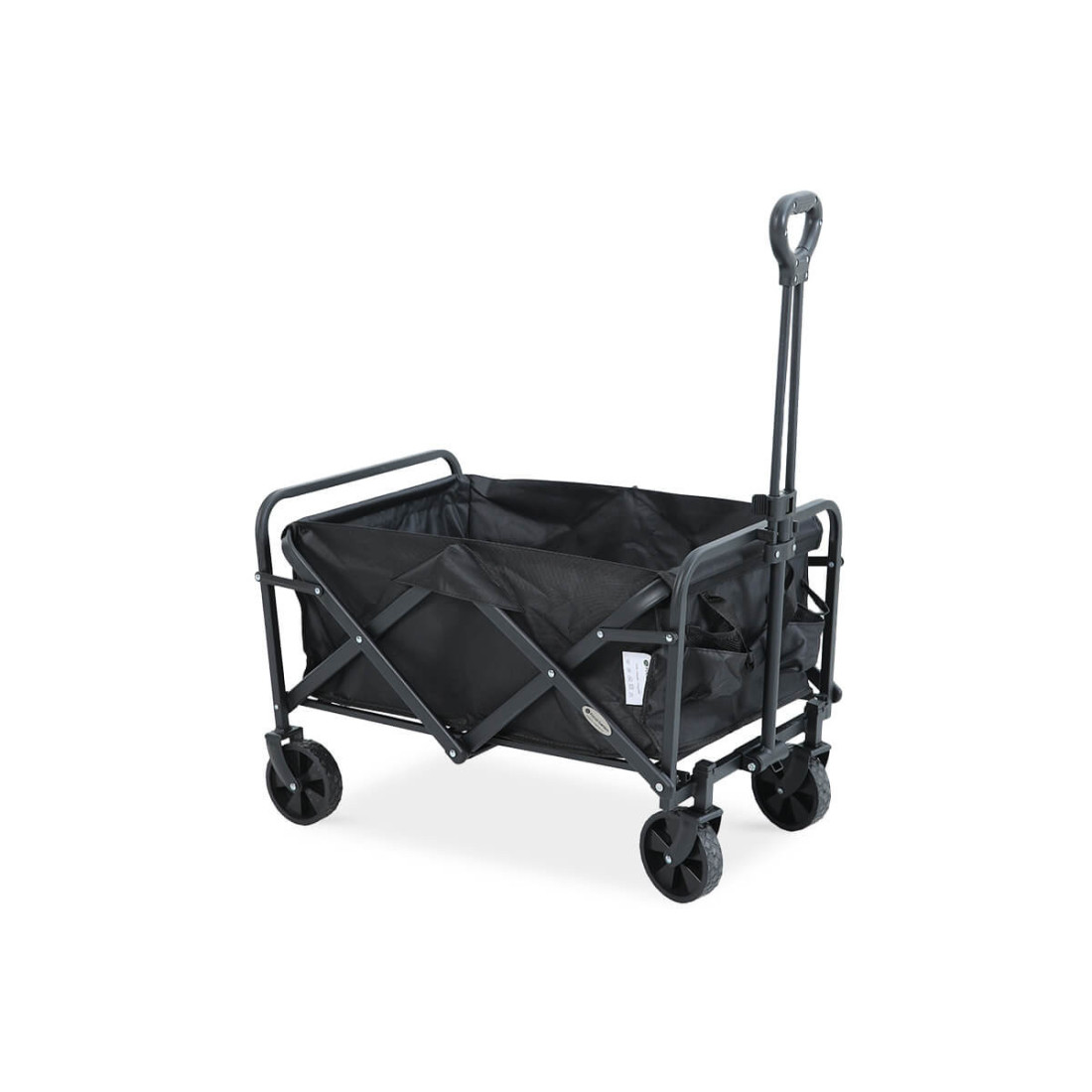 Transportowy wózek składany na kółkach Black - Focus Garden