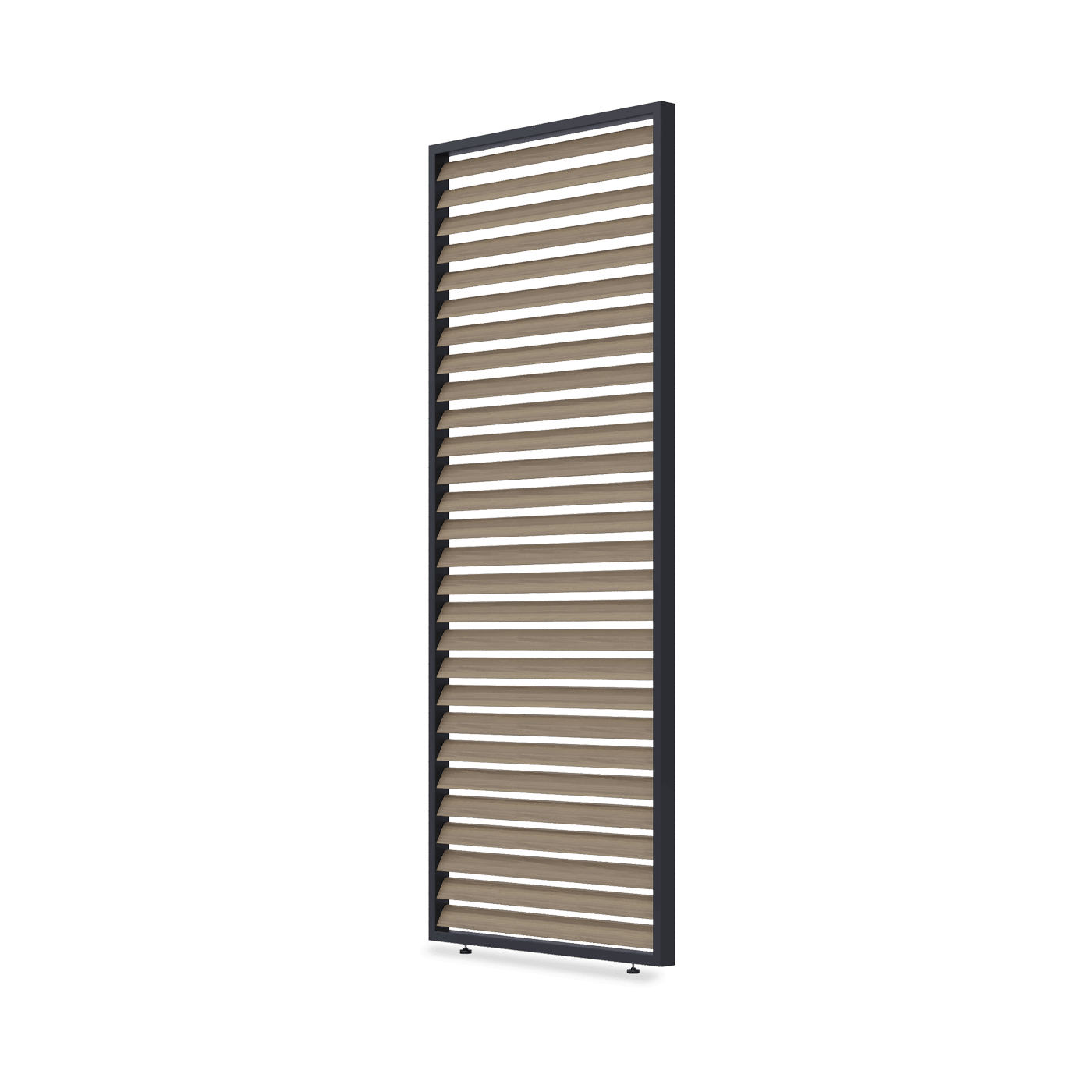Panel żaluzjowy poziomy 1m Woodgrain do pergoli Gutroof