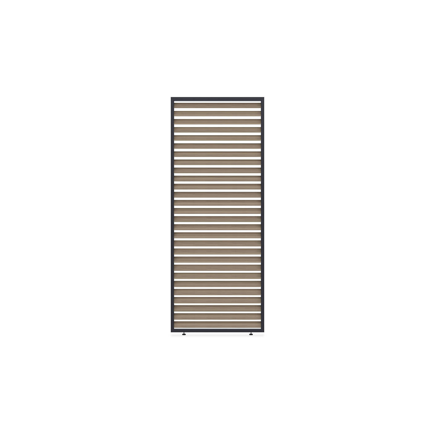 Panel żaluzjowy poziomy 1m Woodgrain do pergoli Gutroof
