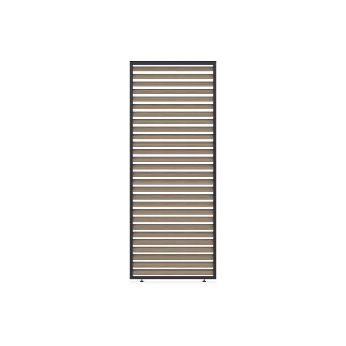 Panel żaluzjowy poziomy 1m Woodgrain do pergoli Gutroof
