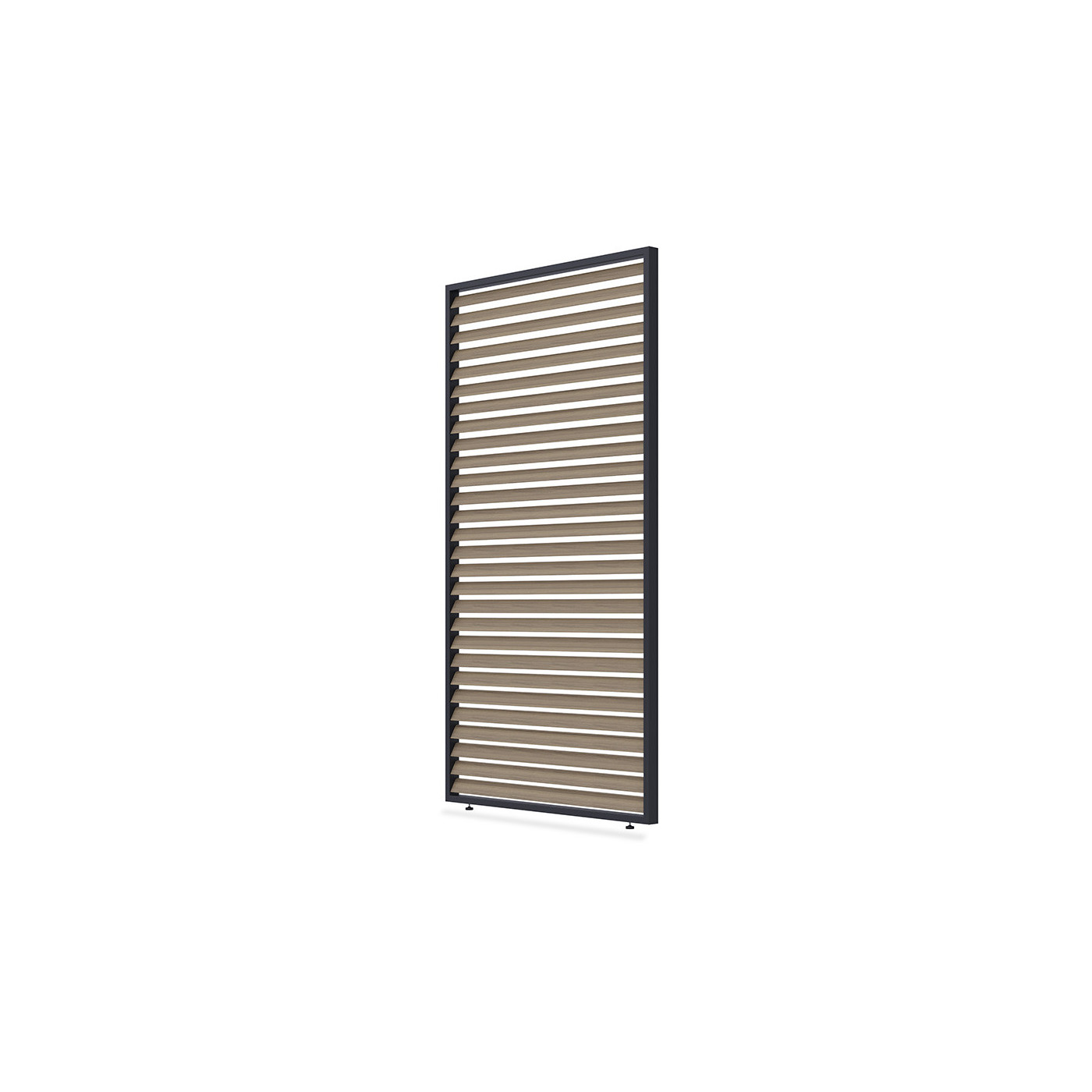 Panel żaluzjowy poziomy 1.3 m Woodgrain do pergoli ELEGANCE/DELUXE/FUSION | Gutroof