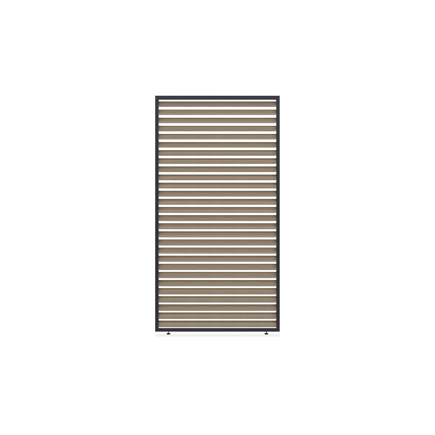 panel żaluzjowy w kolorze woodgrain o szerokości 1.3 metra