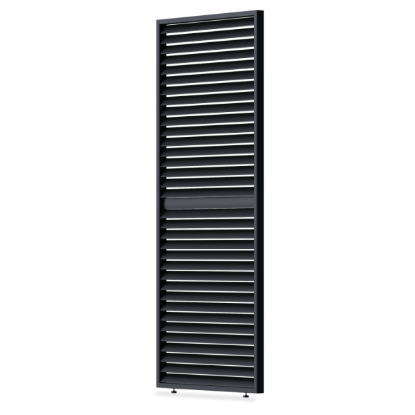 Regulowany panel żaluzjowy 1 m Anthracite – Styl i funkcjonalność do pergoli Gutroof