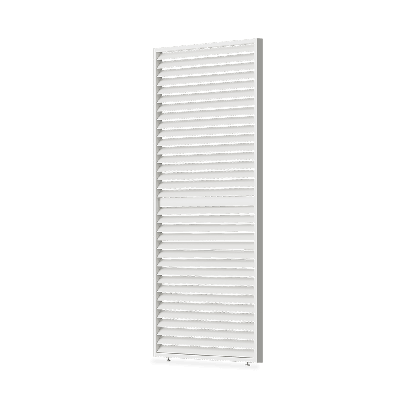 Elegance/Deluxe/Fusion panel żaluzjowy poziomy regulowany, 1.2 m, biały, bez tła