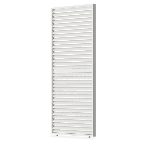 Elegance/Deluxe/Fusion panel żaluzjowy poziomy regulowany, 1.2 m, biały, bez tła