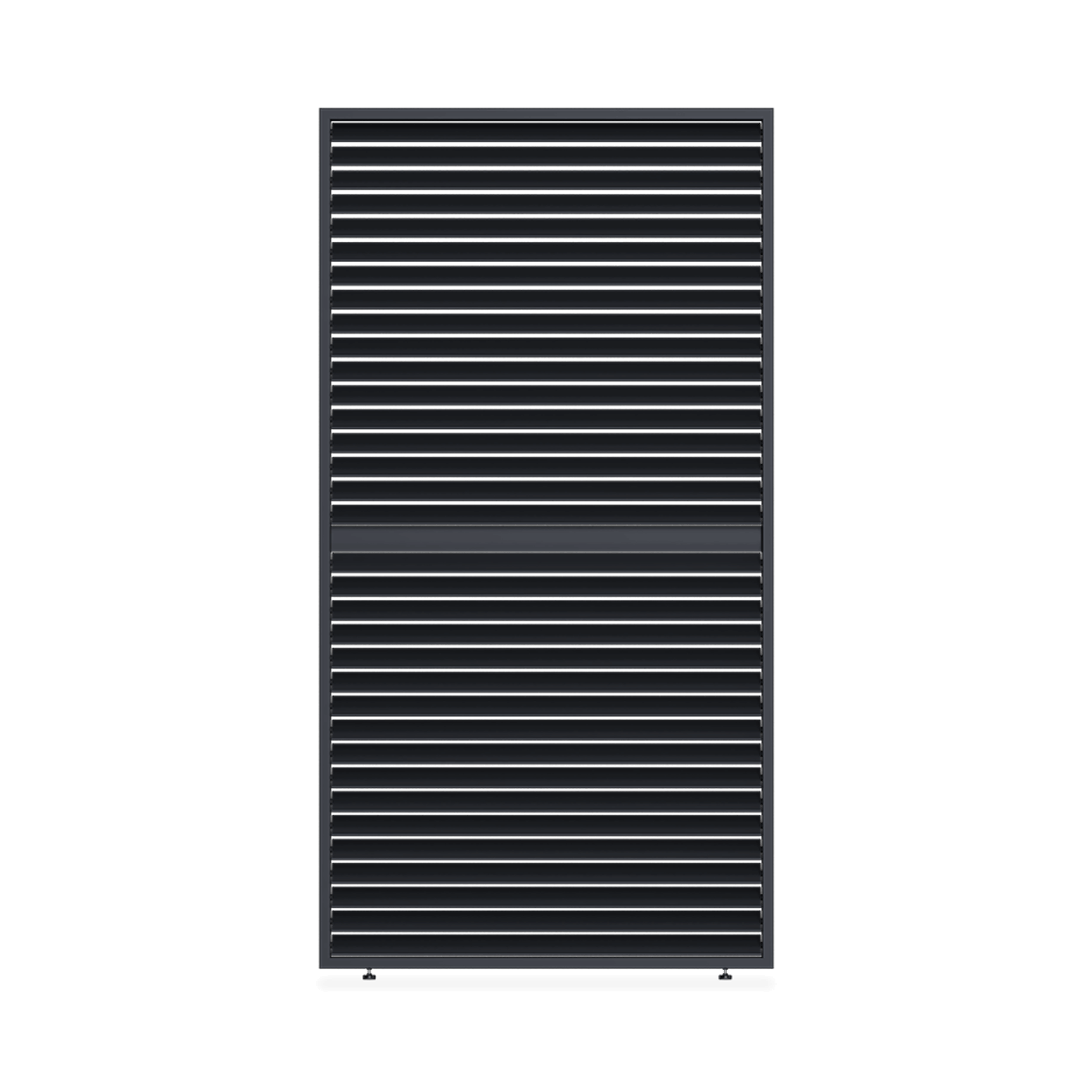 Panel żaluzjowy poziomy 1.3 m Anthracite do pergoli ELEGANCE/DELUXE/FUSION – Gutroof