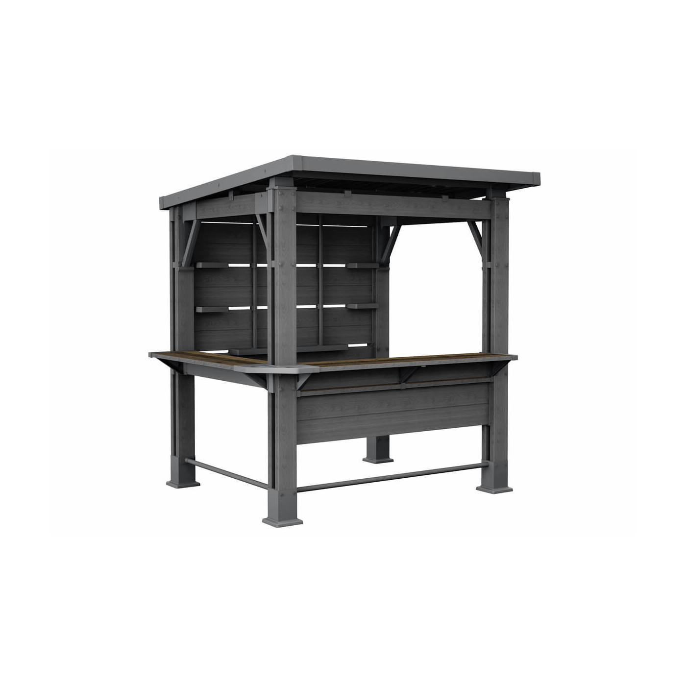 Bar Gazebo BAR OGRODOWY Graphite Keter