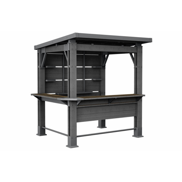 Bar Gazebo BAR OGRODOWY Graphite Keter