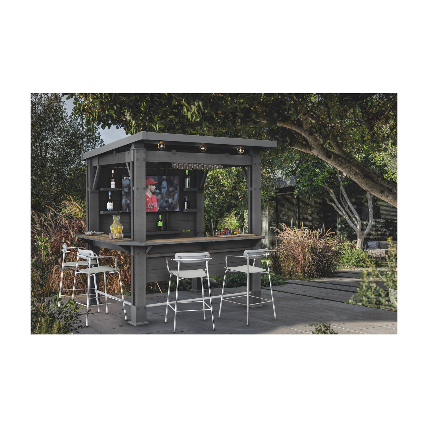 Bar ogrodowy Gazebo grafitowy Keter grafitowy