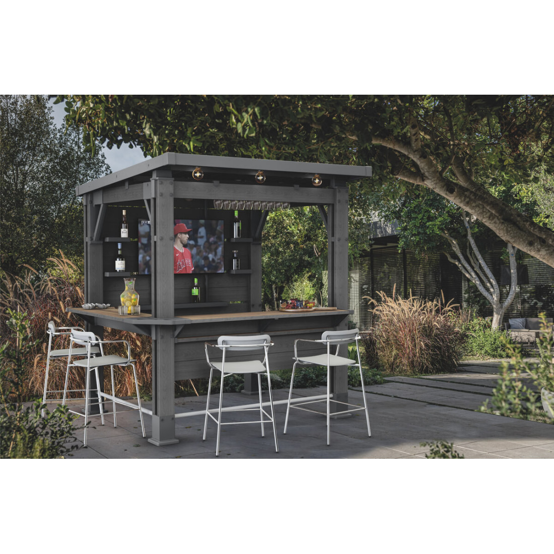 Bar ogrodowy Gazebo grafitowy Keter grafitowy