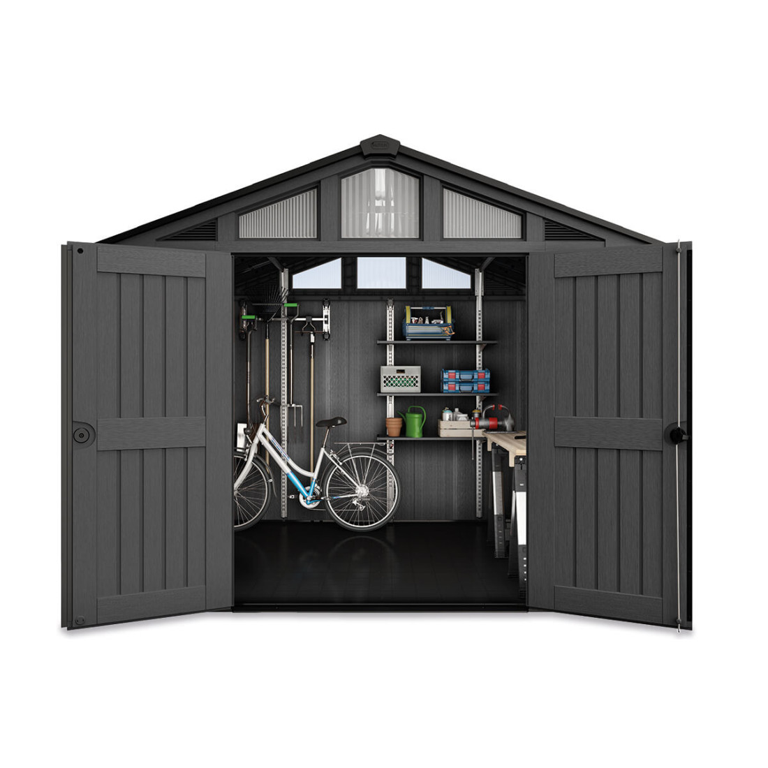 Domek gospodarczy KETER STRONGHOLD SHED 10x8 szary