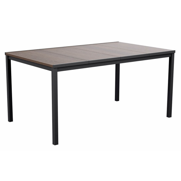 Stół ogrodowy Porto 6-osobowy DecoCoat Antracyt Walnut – Keter