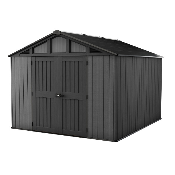Domek narzędziowy STRONGHOLD SHED 10x15 szary - Keter