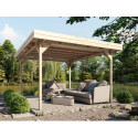 Altana drewniana IRGA 350x350cm Megiw - Focus Garden