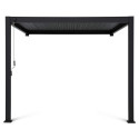 Pergola ścienna na taras 3x3 Premium Wall Anthracite Gutroof