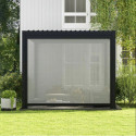 Aranżacja rolety do pergoli Premium 3m Anthracite Gutroof