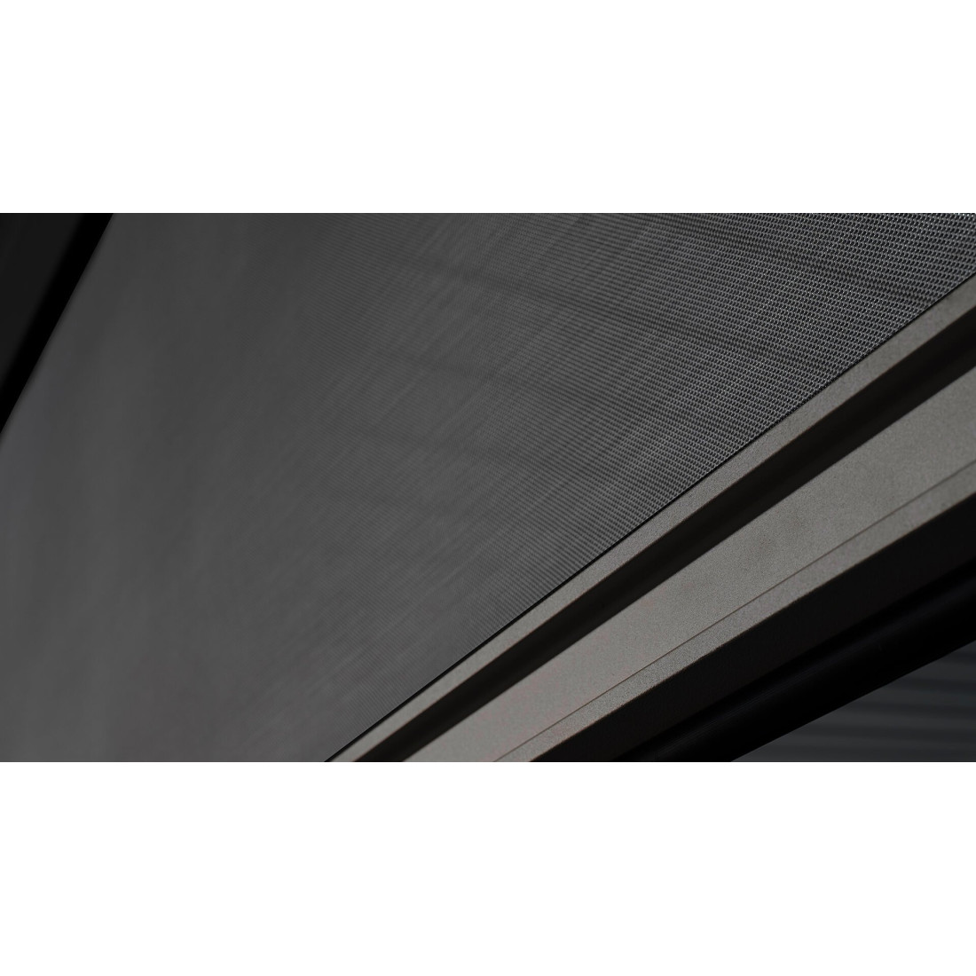 Detale rolety opuszczanej do pergoli Premium 3m Anthracite Gutroof (2)
