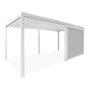 Opuszczana roleta do pergoli Premium White 3m - Gutroof