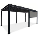 Roleta opuszczana do pergoli Premium wersji 4m Anthracite Gutroof (2)