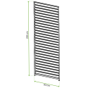 Wymiarowanie żaluzji do pergoli Premium  White 93cm Gutroof