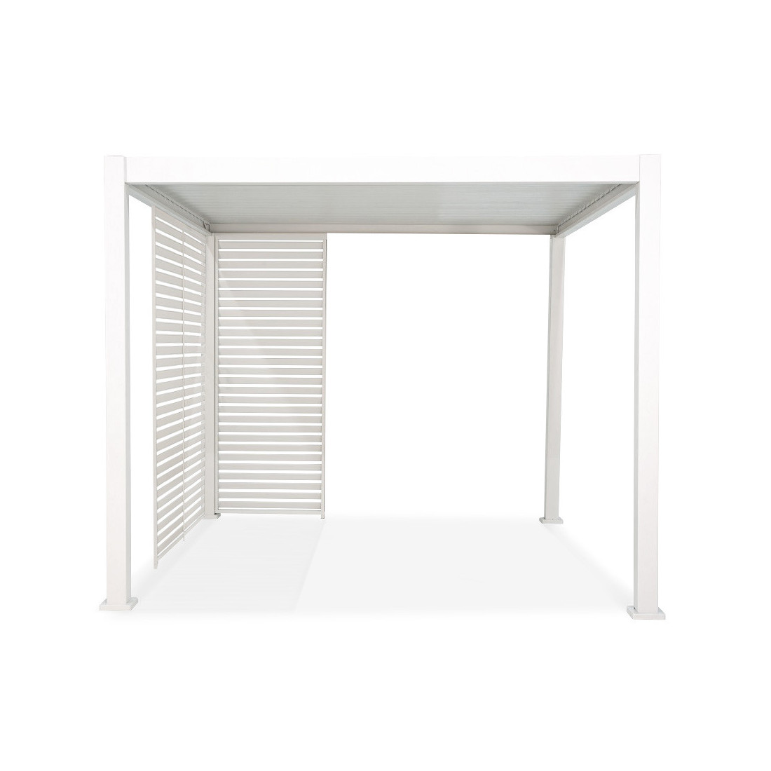 Konfiguracja paneli do żaluzji pergoli Premium, White 93cm Gutroof (3)