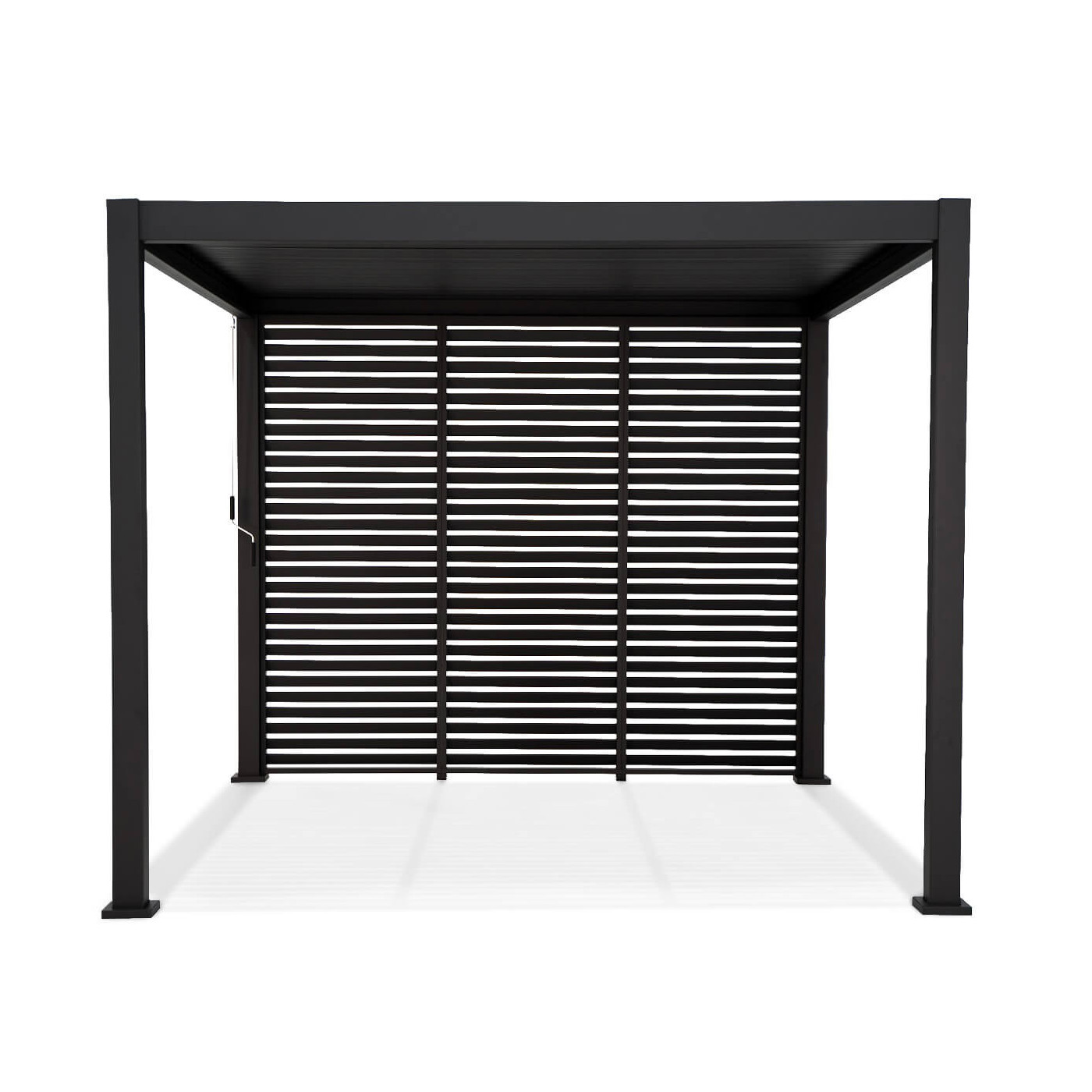 Konfiguracja żaluzji w pergoli Premium Anthracite 123,5 cm Gutroof (2)
