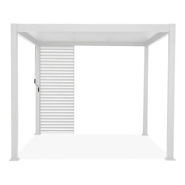 Panel żaluzjowy od pergoli PREMIUM White, szer. 123,5cm  - Gutroof