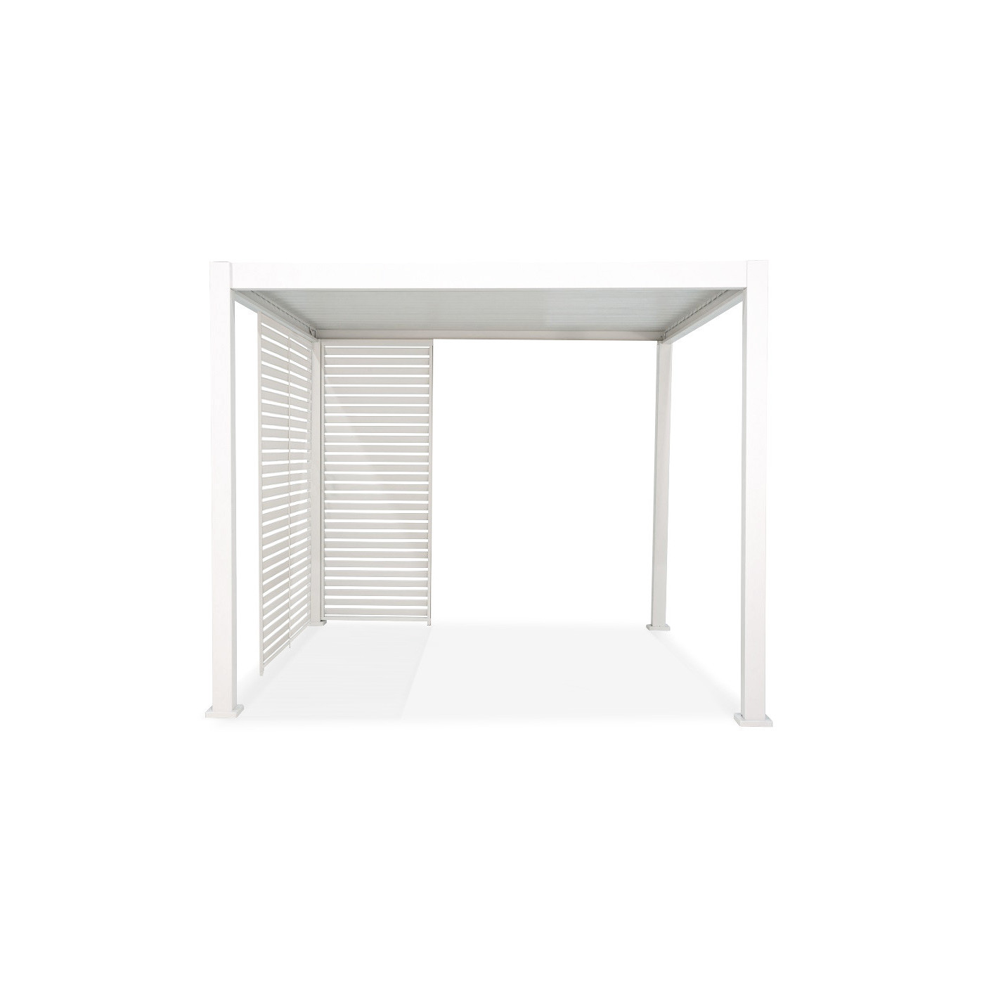 Konfiguracja paneli do żaluzji pergoli Premium, White 123,5 cm Gutroof (3)