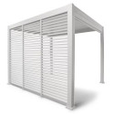 Konfiguracja paneli do żaluzji pergoli Premium, White 123,5cm Gutroof (1)