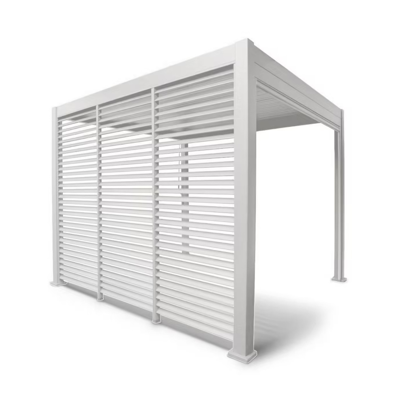 Konfiguracja paneli do żaluzji pergoli Premium, White 123,5cm Gutroof (1)