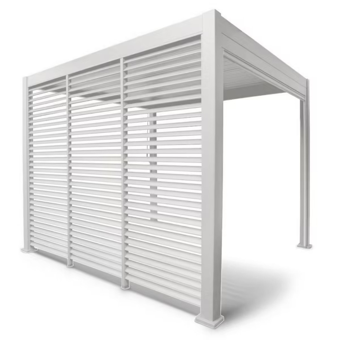 Konfiguracja paneli do żaluzji pergoli Premium, White 123,5cm Gutroof (1)